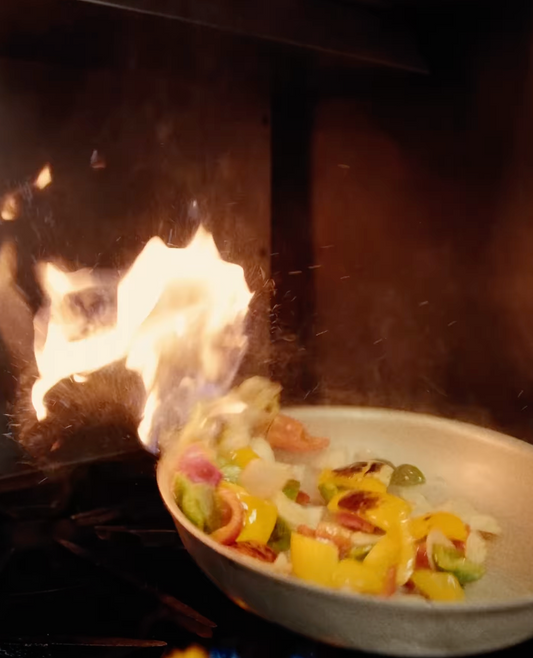 Pâtes aux légumes grillés au pesto