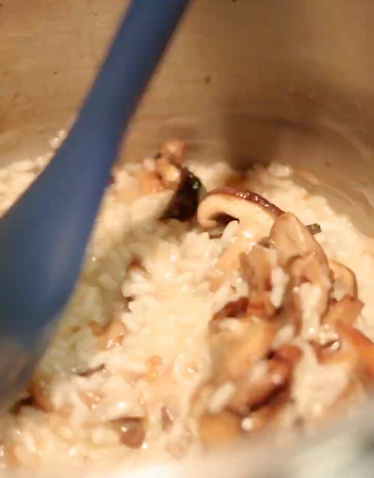 Risotto aux champignons